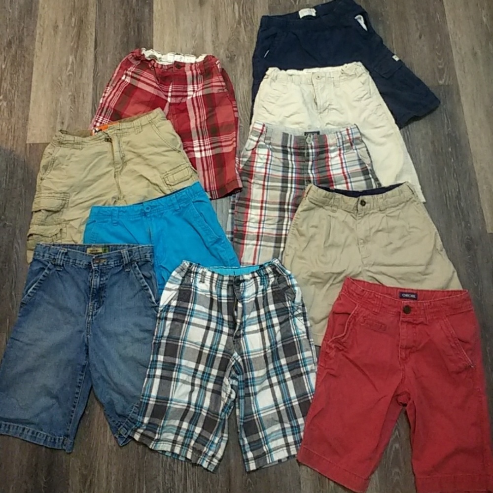 Used Boys Shorts Sz 10, Lot of 10
